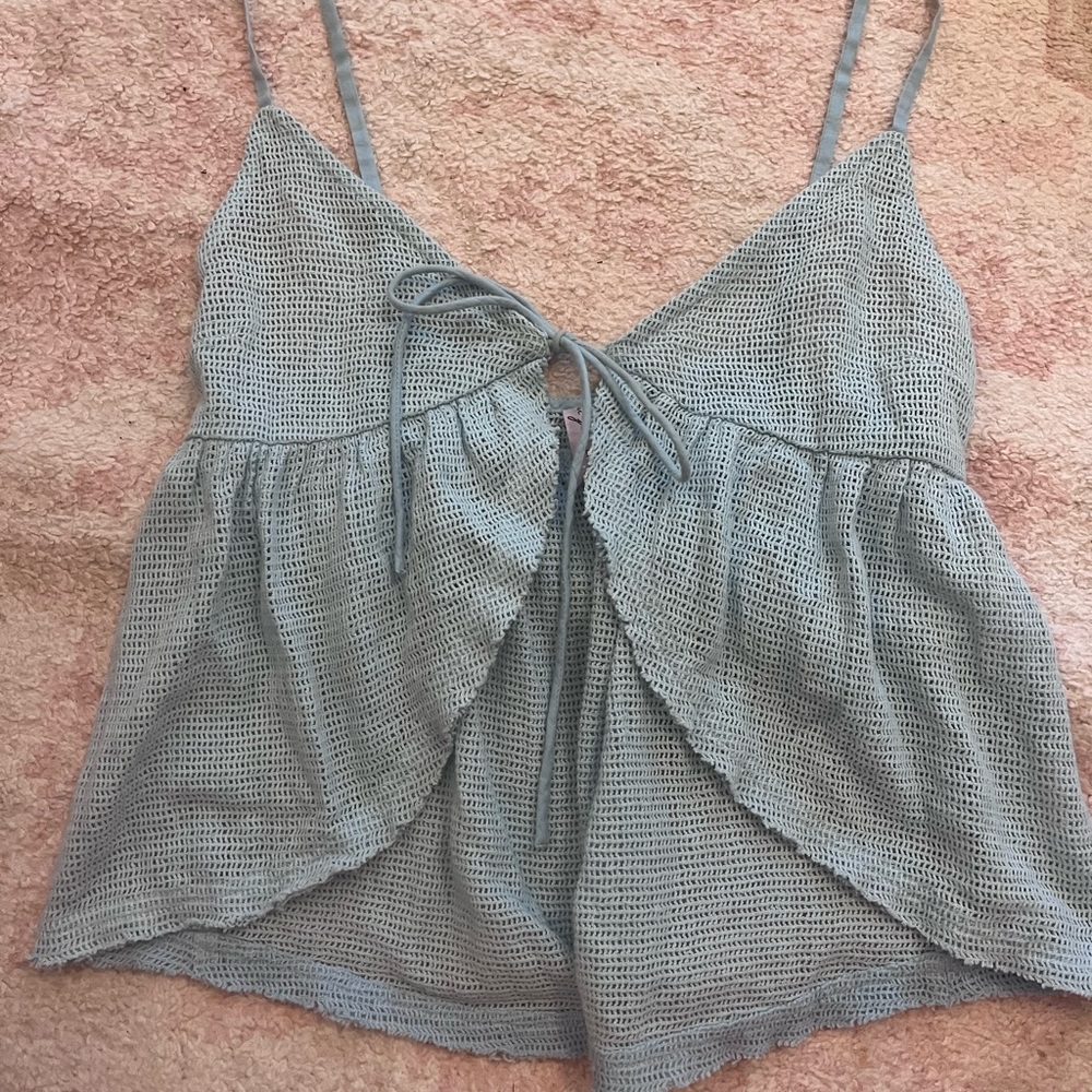 Women's Light Blue Top